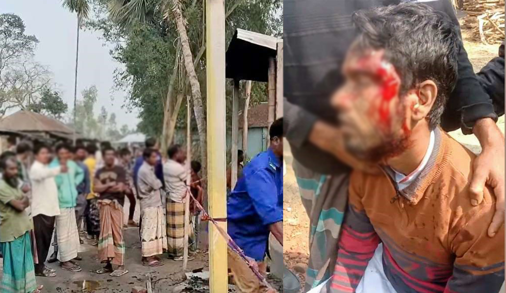 রংপুরে হেযবুত তওহীদের নেতাকর্মীদের সাথে এলাকাবাসীর সংঘর্ষ